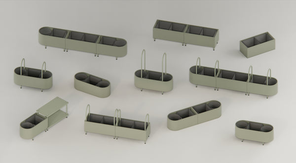 LOOPO Green System | Modular Biophilic Design | Lush PRO