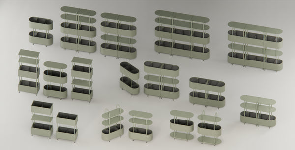 LOOPO Green System | Modular Biophilic Design | Lush PRO